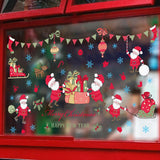 New Year Christmas Home Decor Wall Sticker Window Sticker