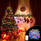 Halloween Christmas Lights Outdoor Decorations 100 LED 33Ft 8 Modes