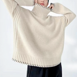 Womens High Collar Turtle Neck Sweater