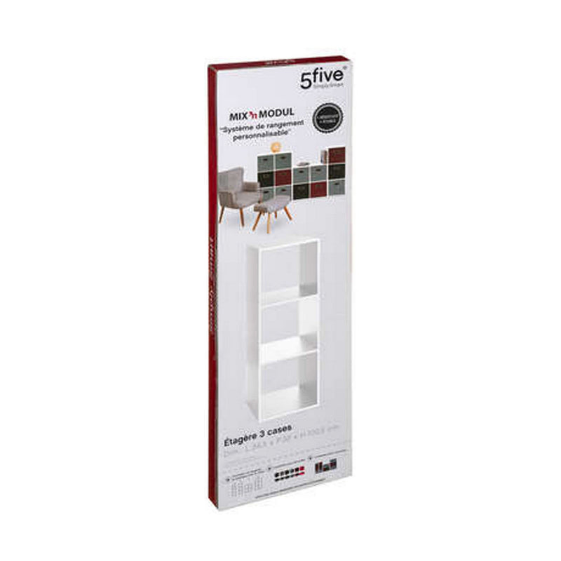 Shelves 5five Wood White (34,4 x 32 x 100,5 cm)
