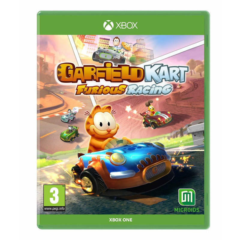 Xbox One Video Game Meridiem Games Garfield Kart - Furious Racing