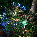 Solar-Feuerwerkslampen 90 mehrfarbige Weihnachtsbeleuchtung im Freien