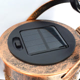 Solar Watering Can Lights Outdoor Decor Hanging Kettle Lantern Light