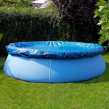 New Swimming Pool Cover 183CM Blue Cloth Round Mat