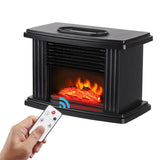 Electric Fireplace Heater LED Flame Effect Stove