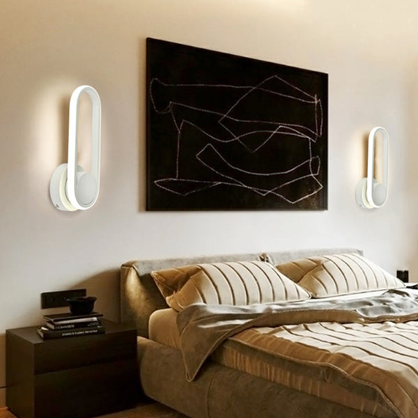 Schlafzimmer Wandleuchte Indoor Drehbare Acryl-LED-Wandleuchte