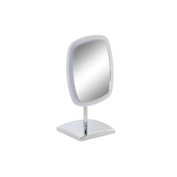 Magnifying Mirror with LED DKD Home Decor 17 x 13 x 30,5 cm Silver
