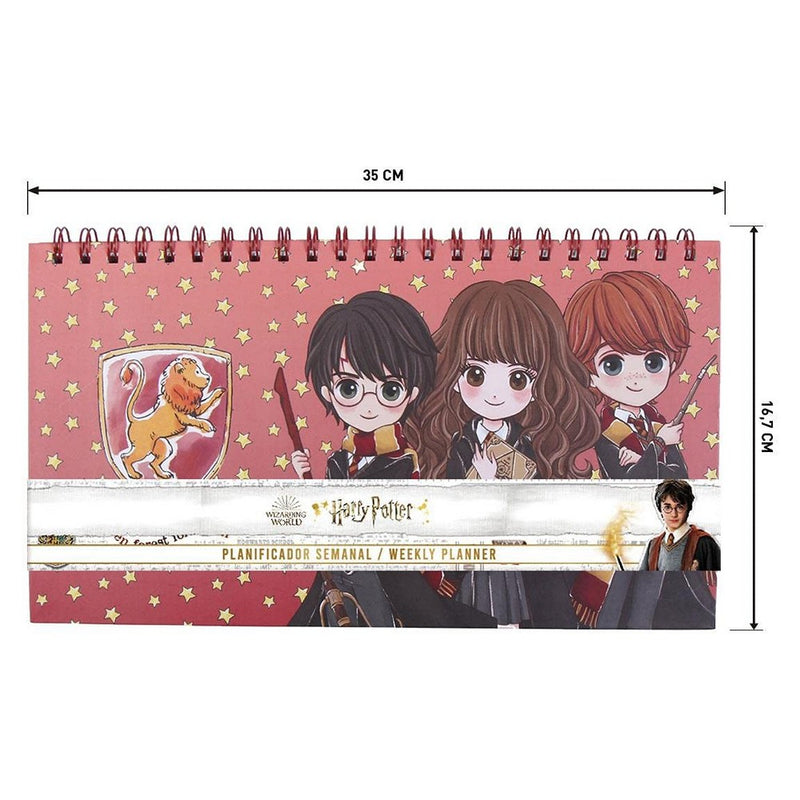 Weekly Planner Harry Potter (35 x 16,7 x 1 cm)
