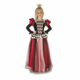 Kostüm für Kinder schwarz/rot Herzkönigin