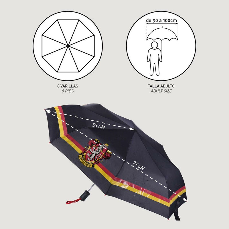 Foldable Umbrella Harry Potter 97 cm Black