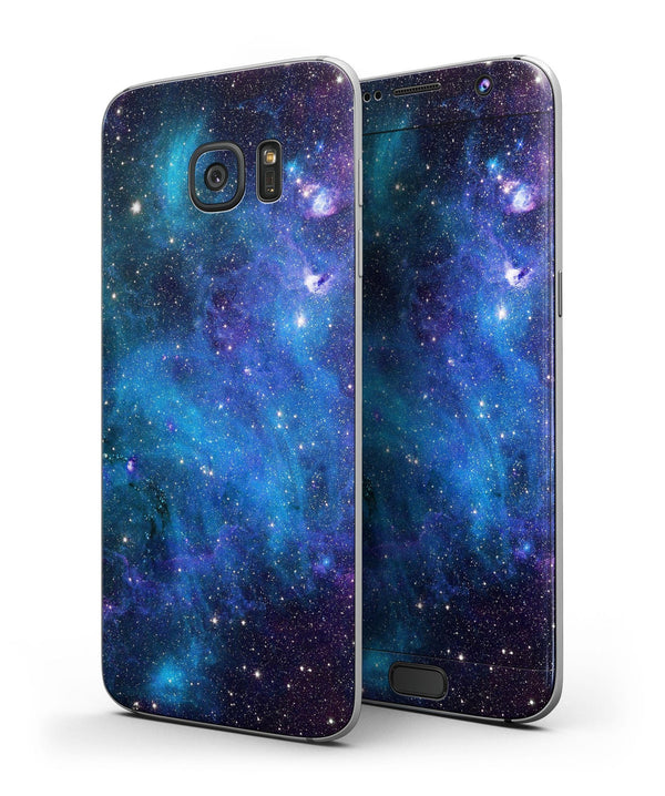 Azure Nebula - Ganzkörper-Skin-Kit für das Samsung Galaxy S7 oder S7 Edge