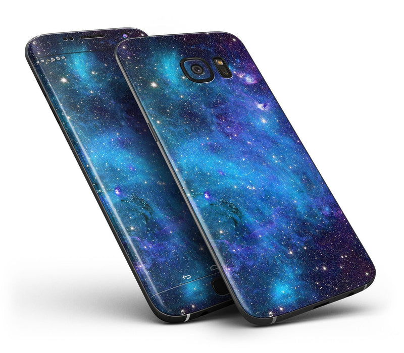 Azure Nebula - Ganzkörper-Skin-Kit für das Samsung Galaxy S7 oder S7 Edge