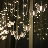 Christmas Tree Hanging Led Butterfly String Light