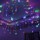 Christmas Tree Hanging Led Butterfly String Light