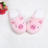 Cute Slippers Women Girls Lovely Pig Home Floor
