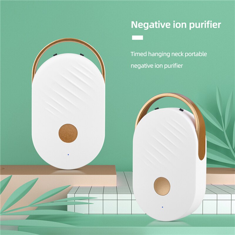Mini lanyard Portable Air Purifier Cleaner Negative Ion USB Mini Home