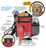 Mobile Dog Gear Day/Night 6 Pc Walking Bag