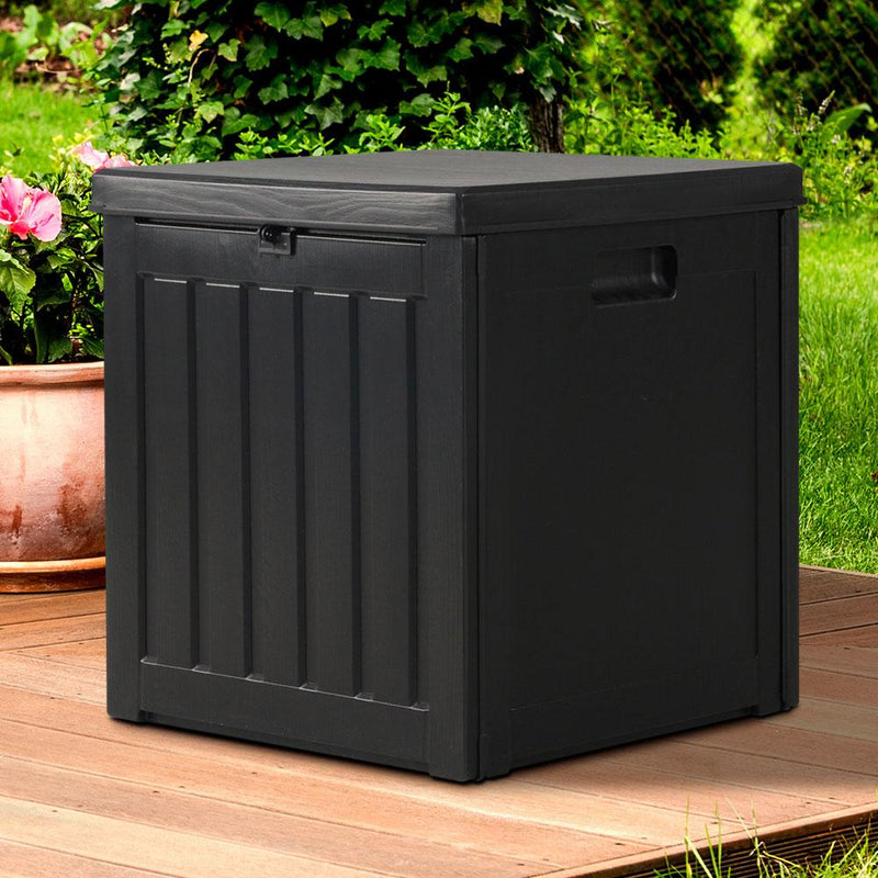 Gardeon 80L Outdoor Storage Box Waterproof Container Indoor Garden Toy