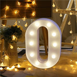 Romantic Alphabet Letter Lights Wedding party DIY