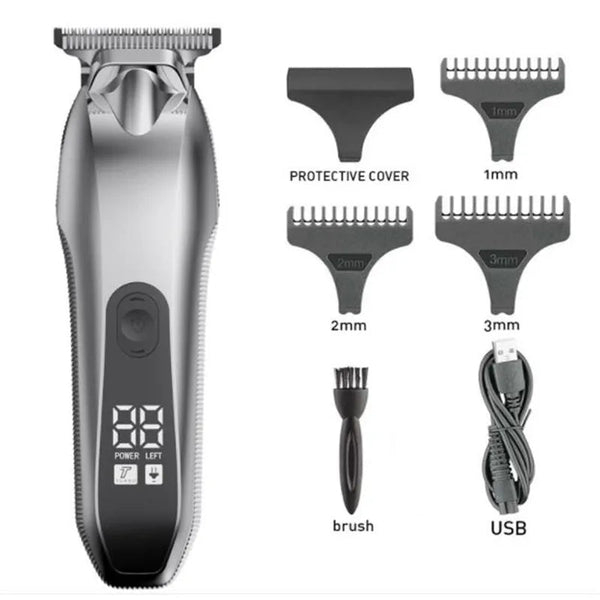 Electric Cordless Haircut Trimmer For Man Professional Hair Cutting