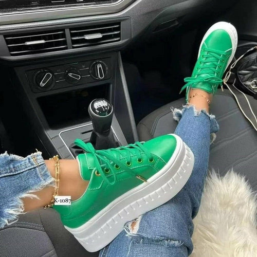 Casual Flat Women's Shoes Beige/Pink/Green/Khaki/Black/White