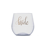 Bride & Groom Silicone Wine Cups by Silipint (14