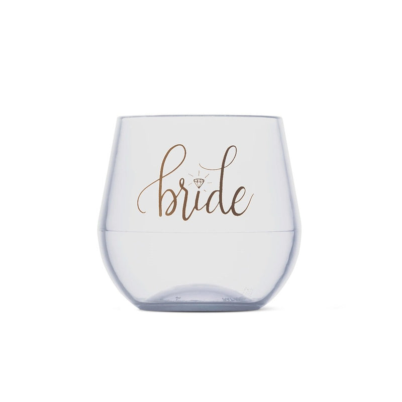 Bride & Groom Silicone Wine Cups by Silipint (14