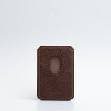 Leather MagSafe wallet - The Minimalist