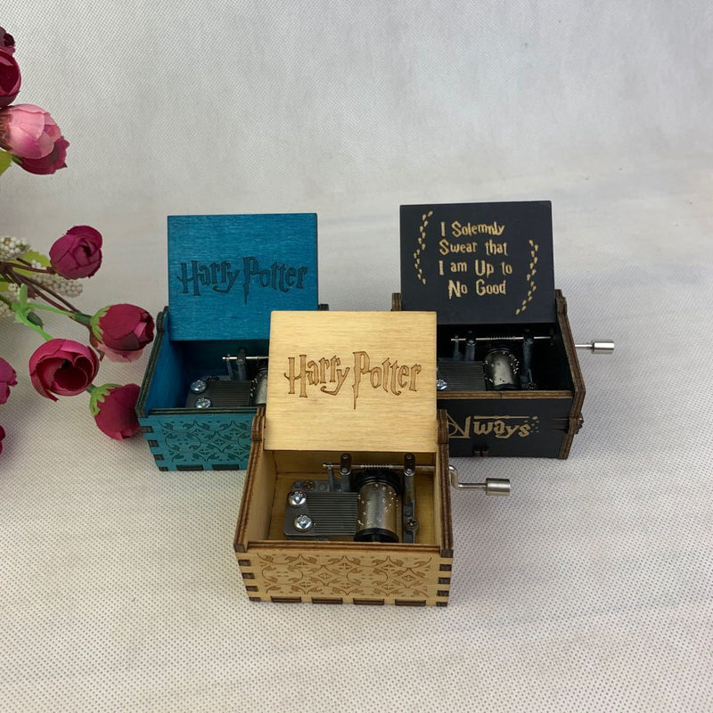 Harry Potter Music Box Kids Christmas Gift Wooden