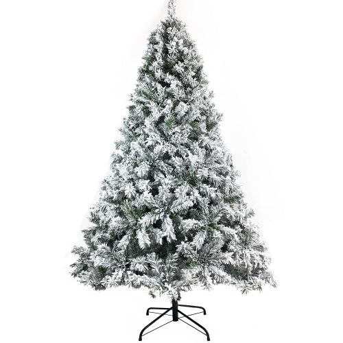 Künstlicher Tannenbaum Weihnachtsbaum Schnee beflockt künstlicher Weihnachtsbaum