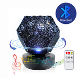 Bluetooth-Lautsprecher Sternenlichtprojektor Starry LED Galaxy Lampe