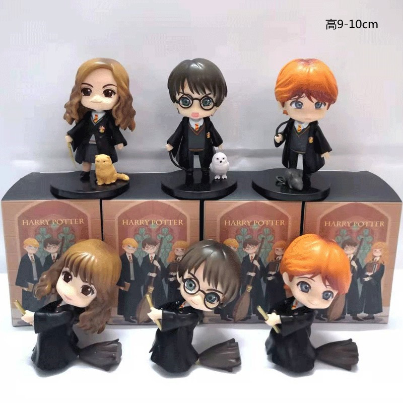 Cartoon Harry Potter Figure Collection Toys Doll Toy Gift