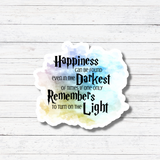 Happiness- Harry Potter Sticker and Magnet