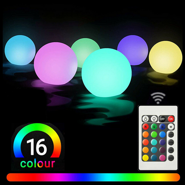Floating Pool Lights RGB Color Changing LED Ball Lights