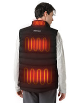 Heated Vest with Battery Pack Lightweight Washable with 6 Heating