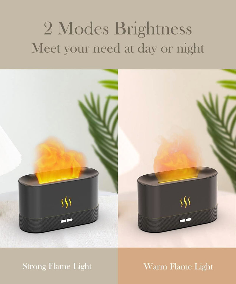 Flame Air Diffuser Humidifier,Upgraded Scent Diffuser For Essential