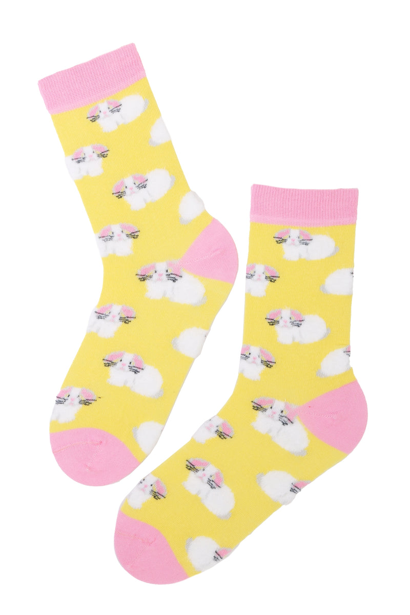 EGGBUNNY cotton Easter socks with bunnies