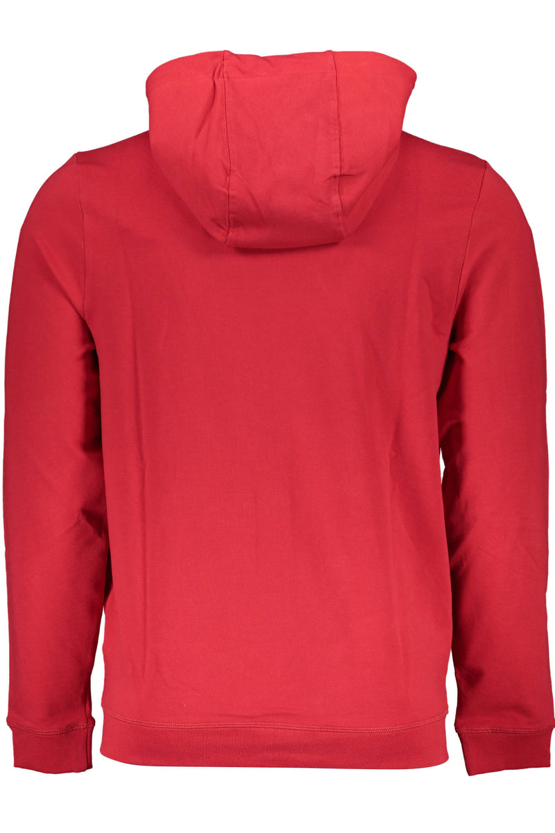 GUESS JEANS SWEATSHIRT WITH ZIP MAN RED