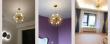 Nordic Pendant Lights Antique Living Room Handing Lamps Gold Artistic