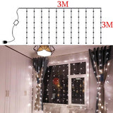 Light Strip Led 3M x 3M 300-LED White Light Romantic Christmas Wedding