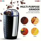 Electric Coffee and Spice Grinder Stainless Steel Blades CG 01 BL
