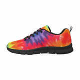 Womens Sneakers, Rainbow Print Running Shoes
